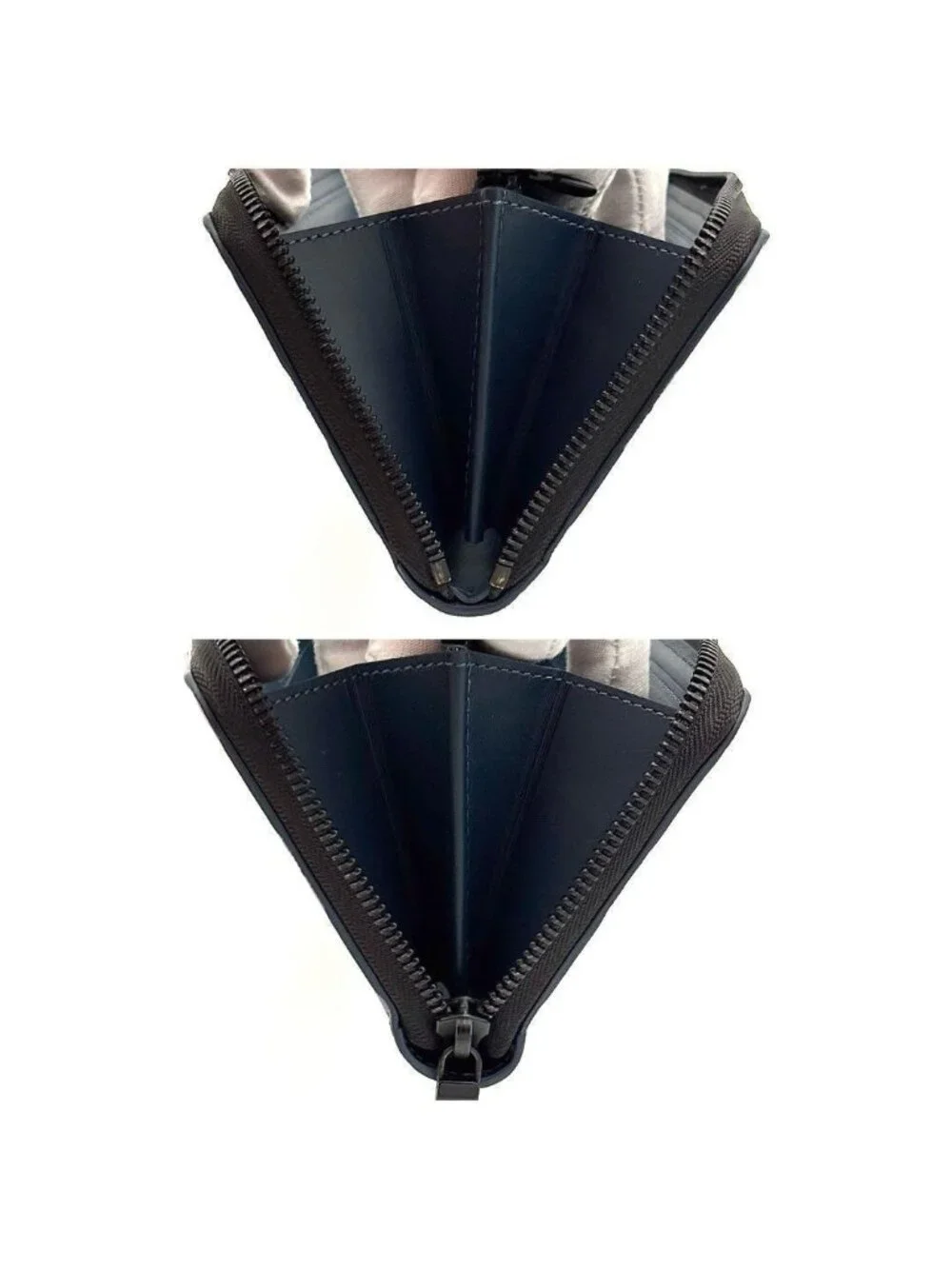 Louis Vuitton Wallet Zippy Horizontal Navy